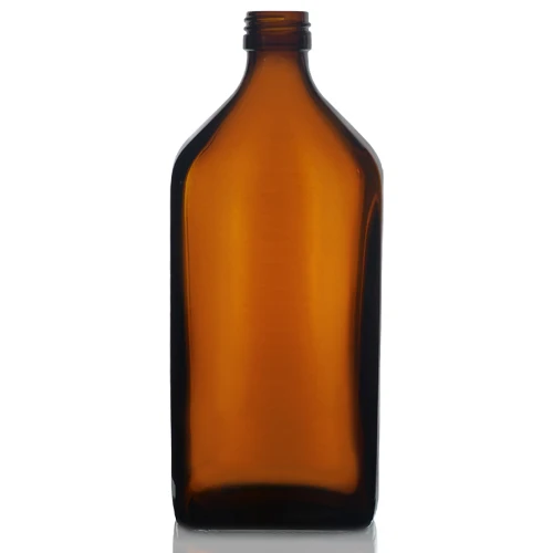 500ml Amber Glass Rectangular Bottle| Alibaba.com