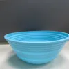 Cesta de fermentación redonda cielo azul-cielo azul