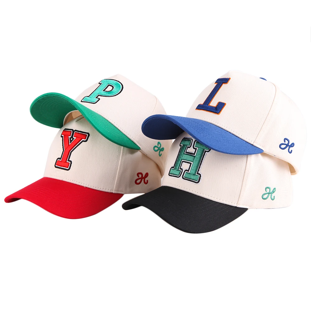 New Fashion Low Moq 3d Embroidery Custom Cap Hats Men Baseball Caps