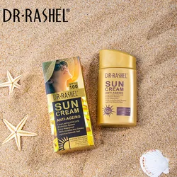 Крем от солнца DR.RASHEL SPF 100, антивозрастной увлажняющий крем, УФ-протектор, водонепроницаемый солнцезащитный лосьон