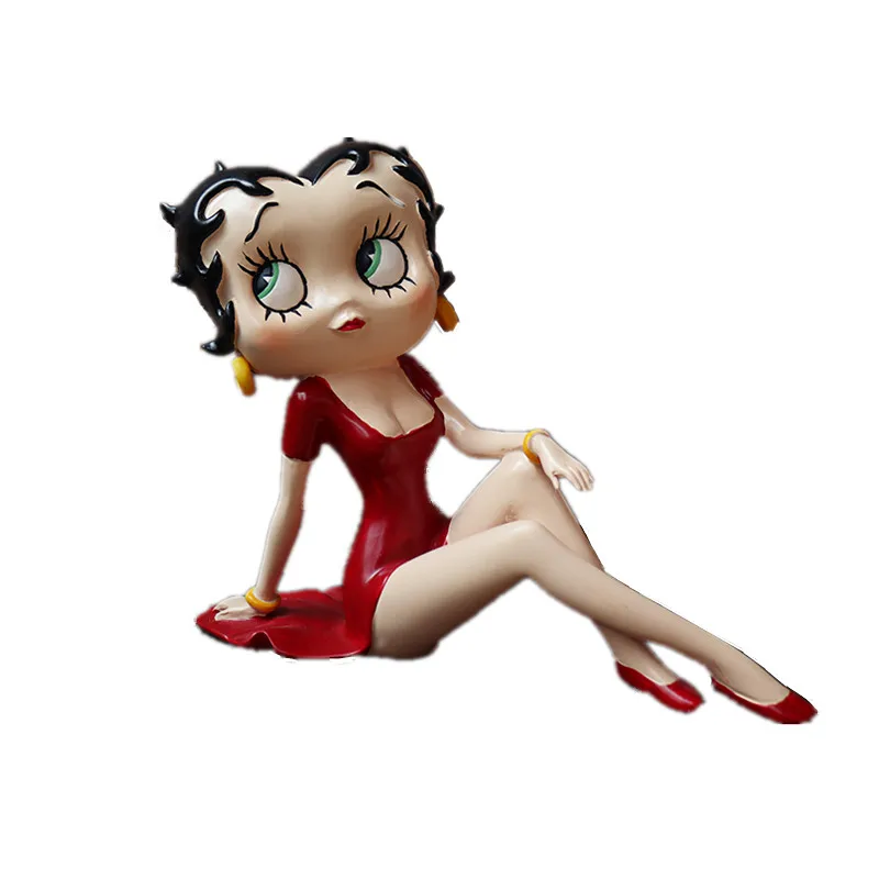 树脂betty boop收藏品公仔公仔定制接受 - buy betty boop