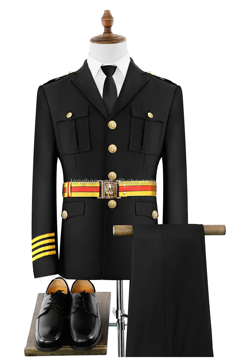 Safety Officer Royal Commander Uniform With Badge - Buy High Quality ...