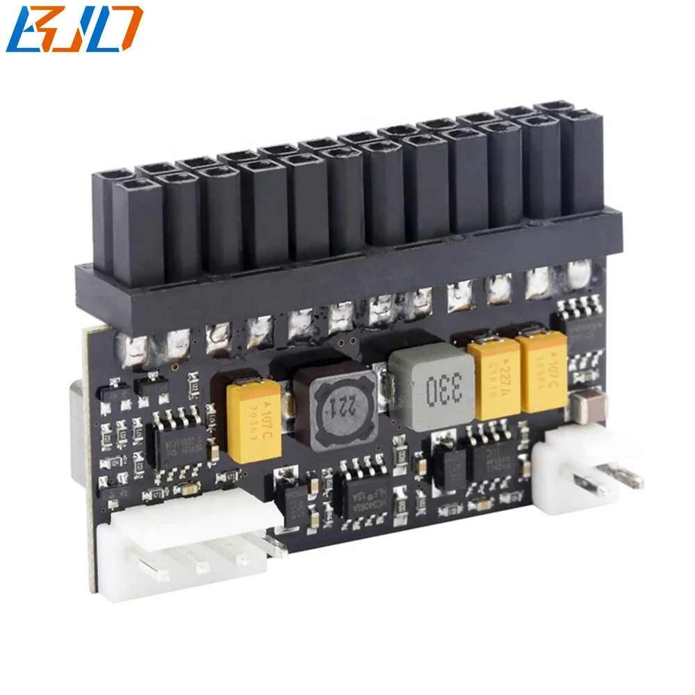 Alimentatore Pico PSU Realan 150W – DC-ATX 24 Pin, Ingresso 12V, Per Mini ITX E Computer Compatti