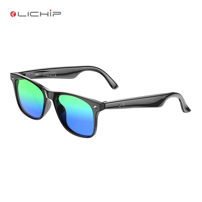 LICHIP W100  Translation  AI AR Smart Glasses Eye Glass Wireless G1 Display 2025 Video Translator with Translation Camera