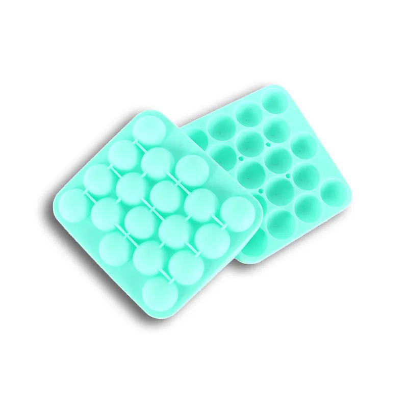 Лидер продаж, форма для шариков из пищевого силикона, высокое качество, не содержит Бисфенол А, многоразовая форма для шариков для виски, антипригарная круглая, 18 шт. кубиков льда