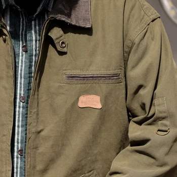 Wholesale Vintage Detroit Duck Canvas Work Jacket for Men