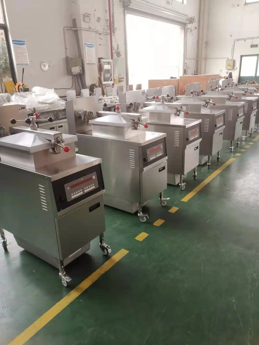 TENSHINE Good Selling Lpg Largest Chicken Hochdruckfritteuse High Price Parts Henny Penny Pressure Fryer Kfc
