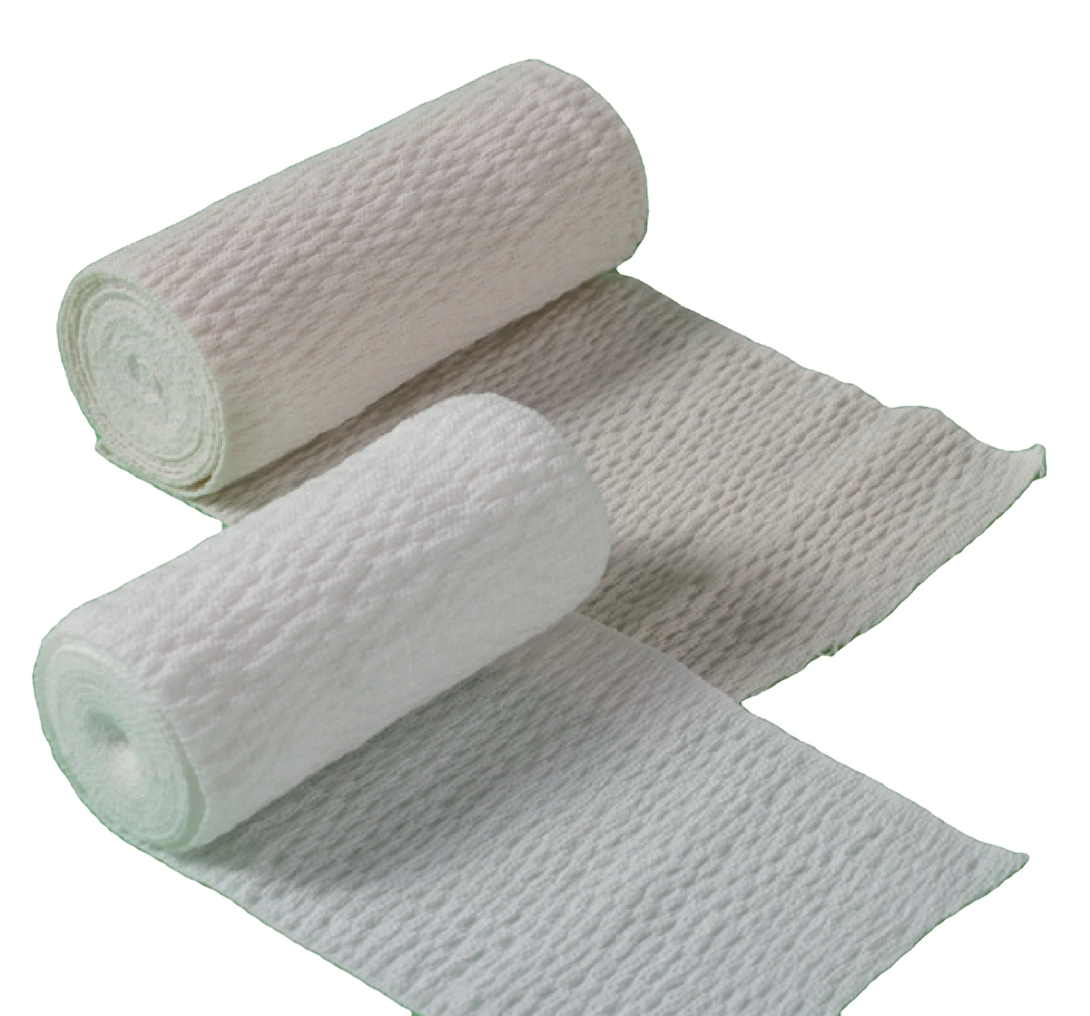 PBT elastic bandage with crepe and plain type for medical orthopedic using