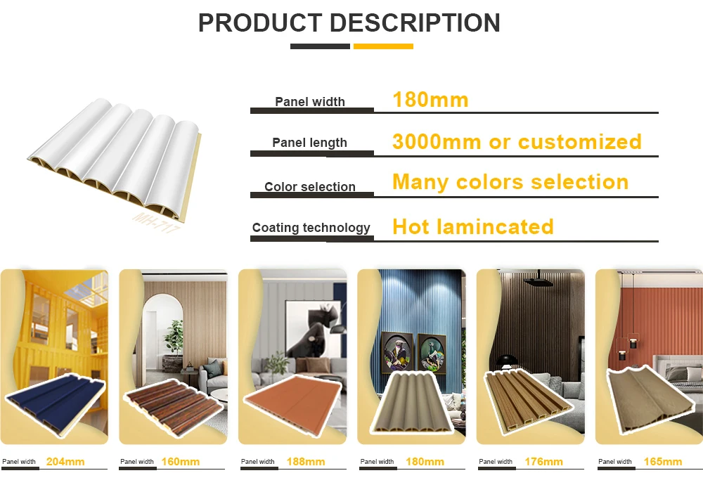 product melinco modern hotel pvc wall panel home decoration high quality 3d wall panels decorations-2