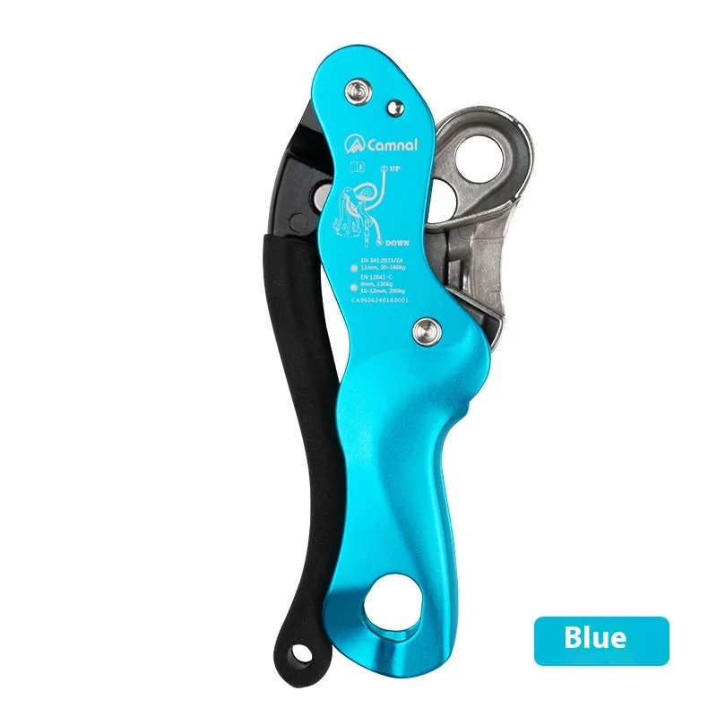 Camnal Anti-Panic Hand Control Rapid Descent Climbing Equipment Descender Rock Climbing Rappelling Fall Protection