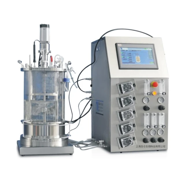 EU standard High quality Laboratory  Mechanical Stirring 20L Glass Cell Bioreactor BLBIO-20GJC