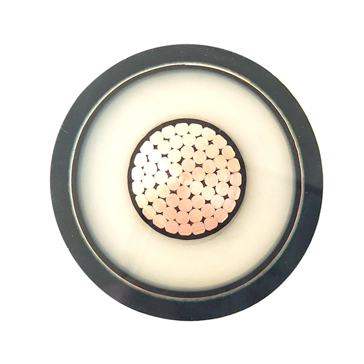 Cu/XLPE/CAS/PVC 132kv 전원 케이블 110kv 220kv 230kv 중국 고전압 절연 지하 전원 케이블