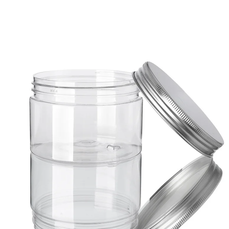 3oz 4oz 5oz 6oz 8oz 10oz 12oz 16oz 32oz food grade honey jar body butter scrub container pet plastic jar with screw top lids