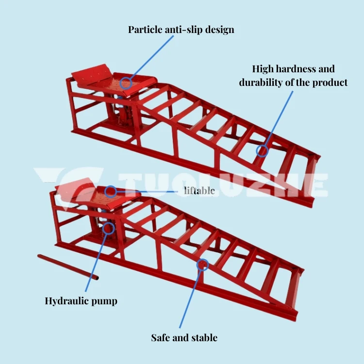 Hydraulic Rar Ramp Automotive Maintenance Lifting Tool Hydraulic Ramp Service Ramp ...
