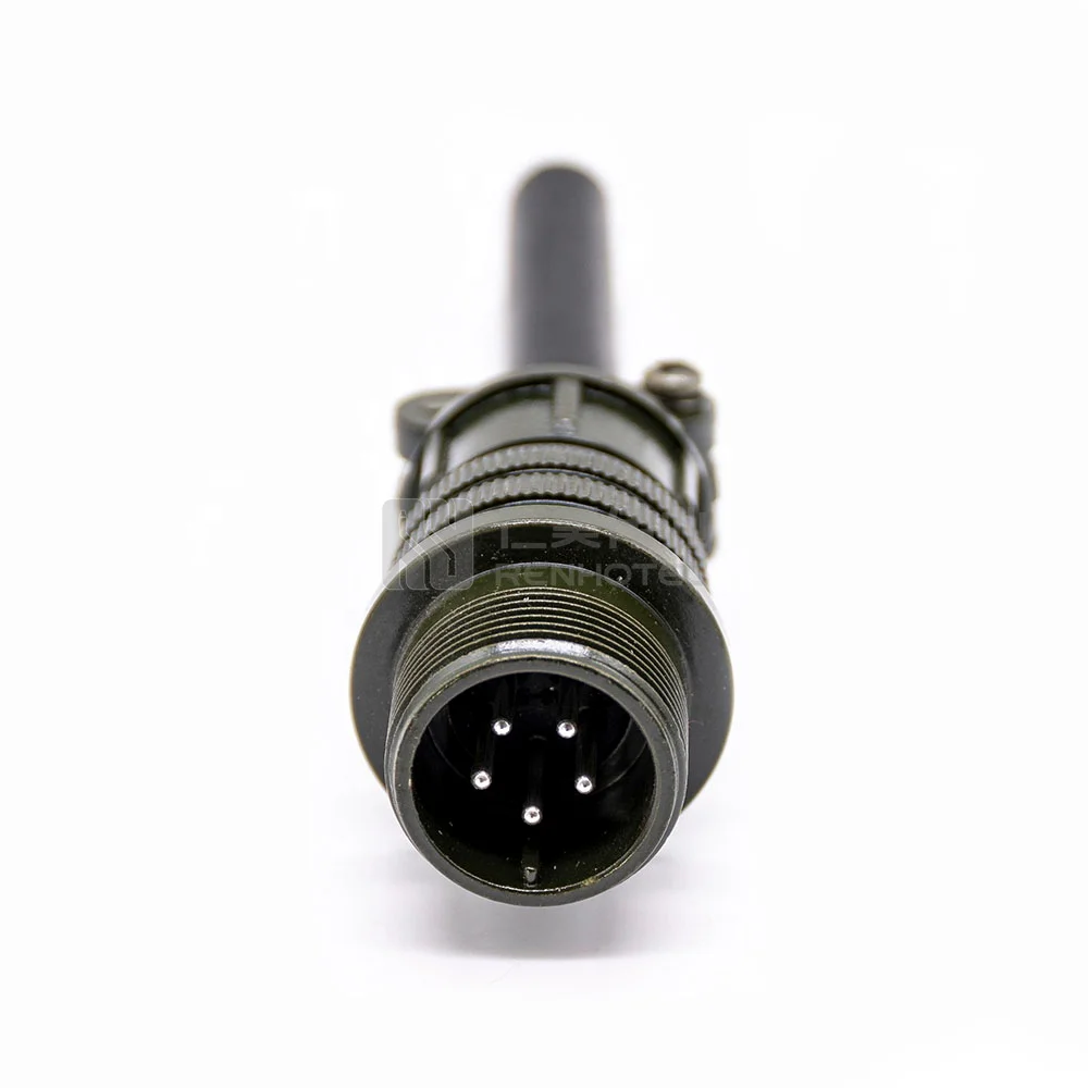 MS3101A14S-5P 5 Pin Connector MIL-DTL-5015 Series Circular Male 