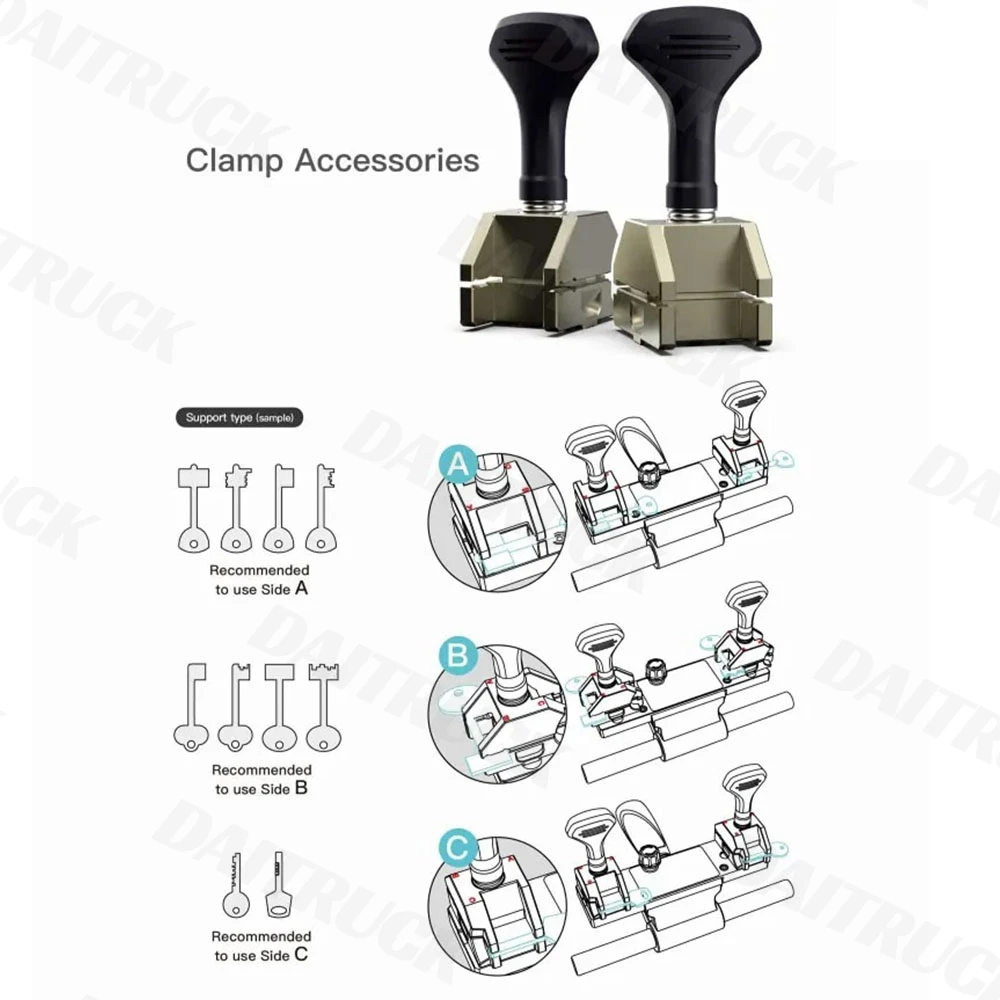 New Arrival XHORSE DOLPHIN XP-008 Mini Manual Key Cutting Machine for ...