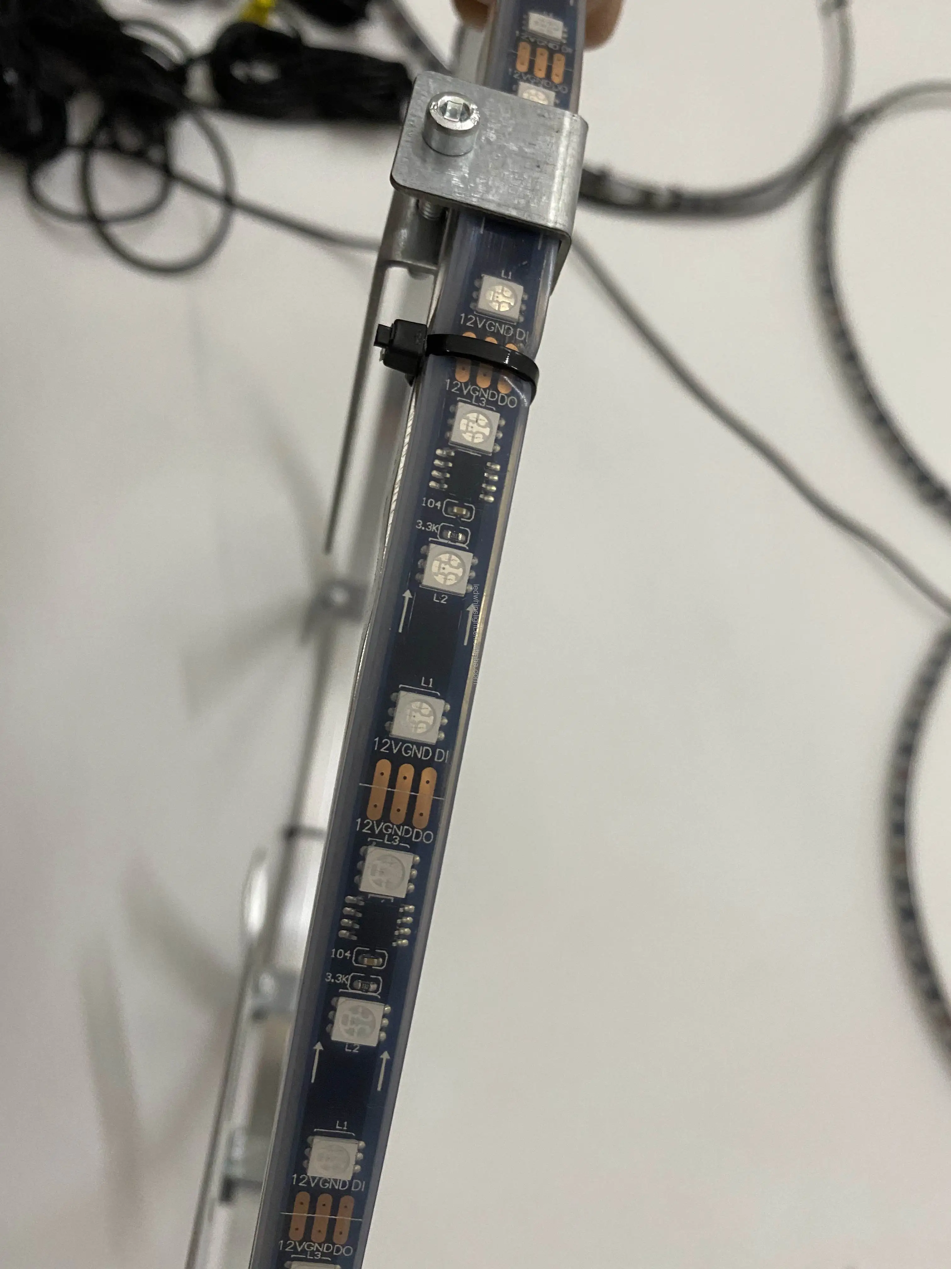 12 Inch Dancing Led Wheel Ring Light Kit Turn Signal Braking Reversing