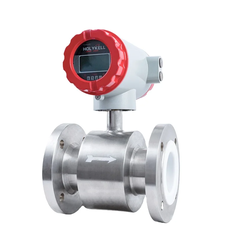 For Holykell OEM Customizable Inline Electromagnetic Bidirectional Water Sensor Meter Flow Meter Magmeter Flow Meter Supplier