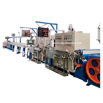 90+80 Power Cable Making Machine Electrical Cable Extrusion Machine For Double Layer Wire Insulation Extruding
