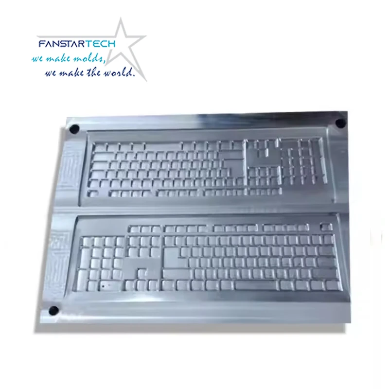 Dongguan Factory High-quality Keyboard Injection Mold, Computer Keyboard Key Plastic Mold