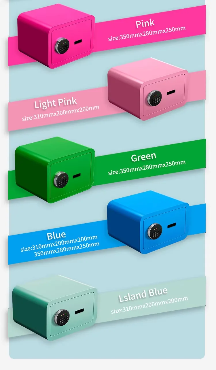 CEQSAFE Mini Metal Money Cash Box with Combination Lock Safe for Security manufacture