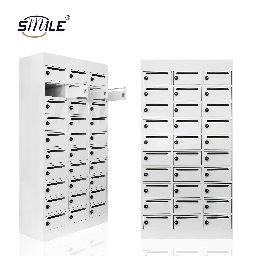 CHNSMILE Mailbox Combination Cabinet Cluster Combined Apartment Building Stainless Steel Mailboxes for Sale