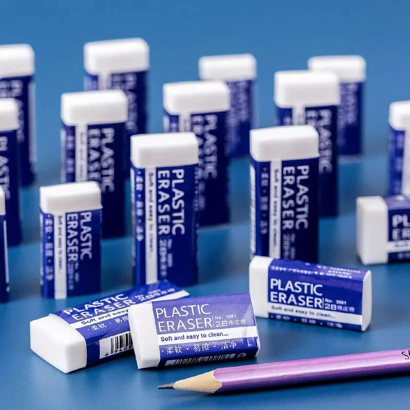 Ластик для учеников, карандаш для письма, чистый, не оставляет следов, мягкий ластик, Детские Канцелярские Принадлежности для обучения