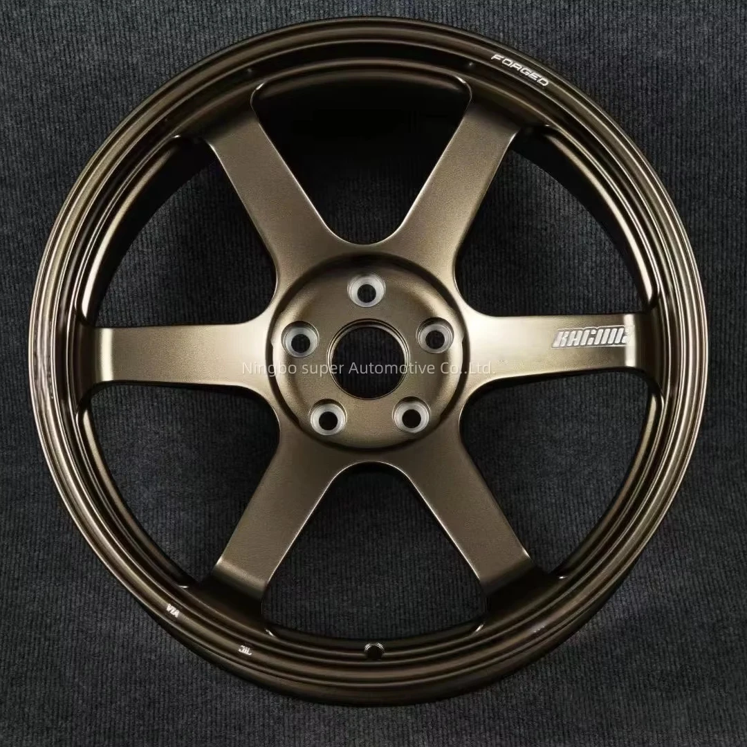 Forgex 18 19 20 Inch Volk Racing JDM Forged Wheels Black Bronze Chrome 5x120 5x114.3 5x112 TE37 Alloy Forged Aluminum Car Rims