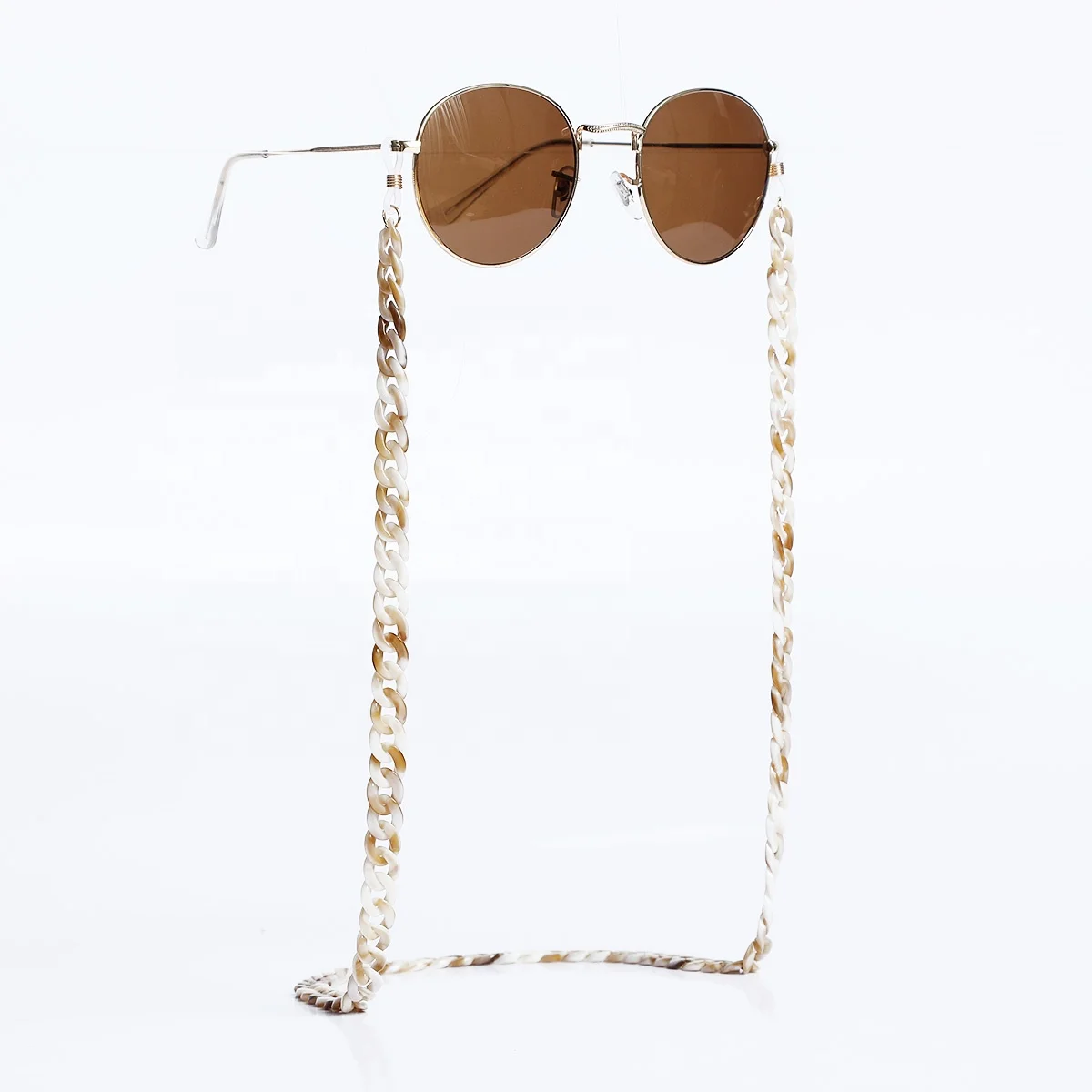 Acrylic Round Glasses Accessories For Glasses Lopau Doll Sunglasses Accessories, 3pcs Acrylic Glasses for  main image 2
