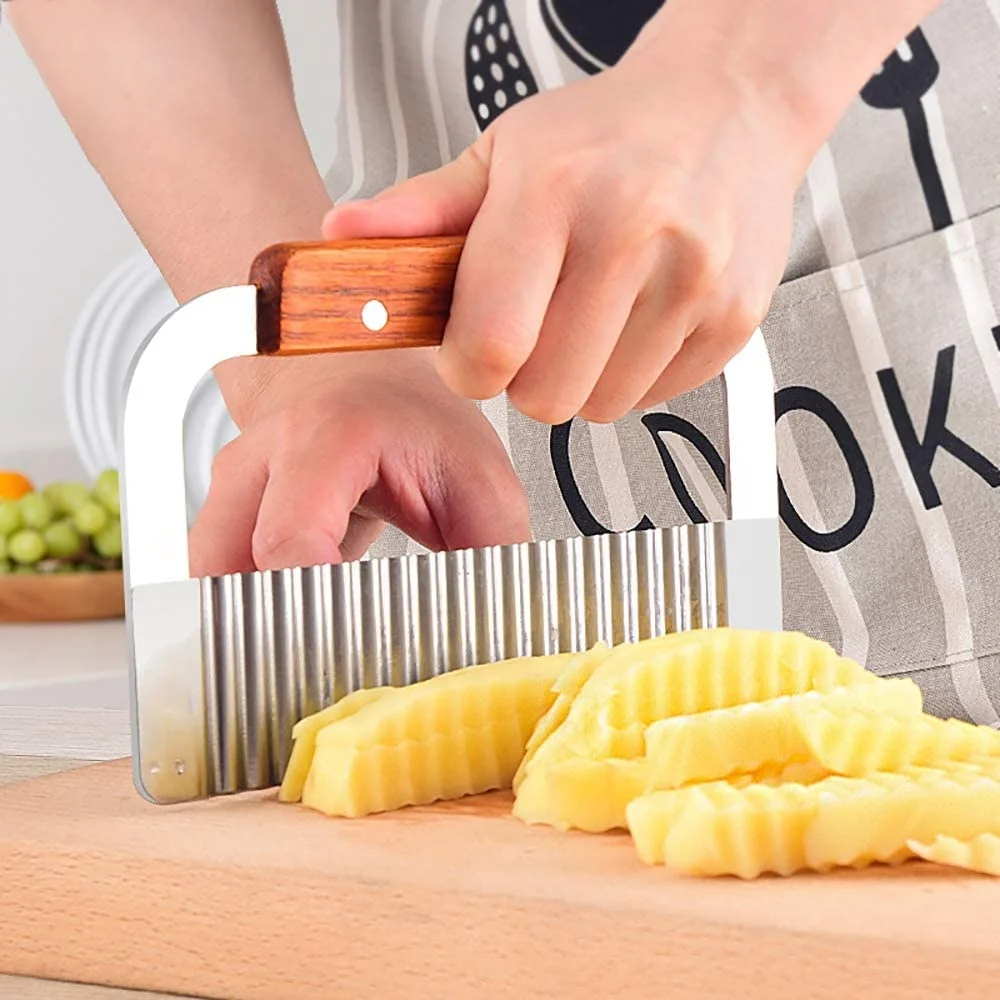 Cut only. Блок нож овощерезки Немко. Potato slicing.