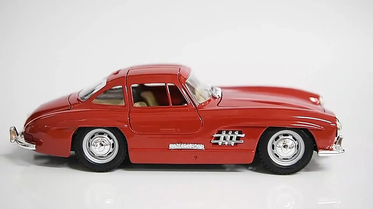 Bburago 1:24 Classical Car Collection M Ercedes Benz 300sl Opening Door ...