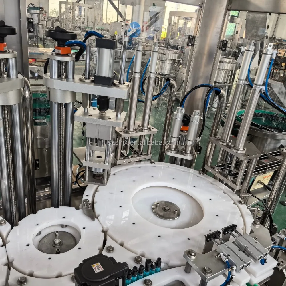 Multifunctional 5ml 7.5ml 15ml  Spray Perfume Sample Bottle Filling and Capping Machine Perfume Filling Machine Crimping Line manufacture