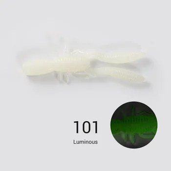 Soft Plastic Packed Shad Bass Fish Antenna Fishing Bait – Soft Lure – view 3