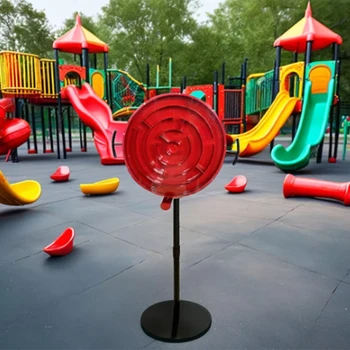 The manufacturer's new turntable maze is used for children's playground amusement equipment