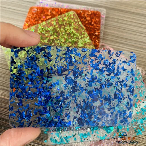 Yingchuang Hot Sale 1220x2440mm Marble Acrylic Sheet 3mm Acrylic Marble Sheet Acrylic Pattern Sheet for Decoration factory