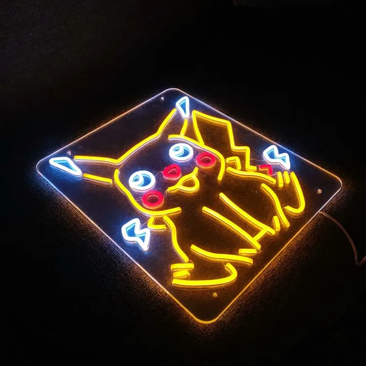 Mickey Mouse and Red Bull and Jack Daniel Neon Sign