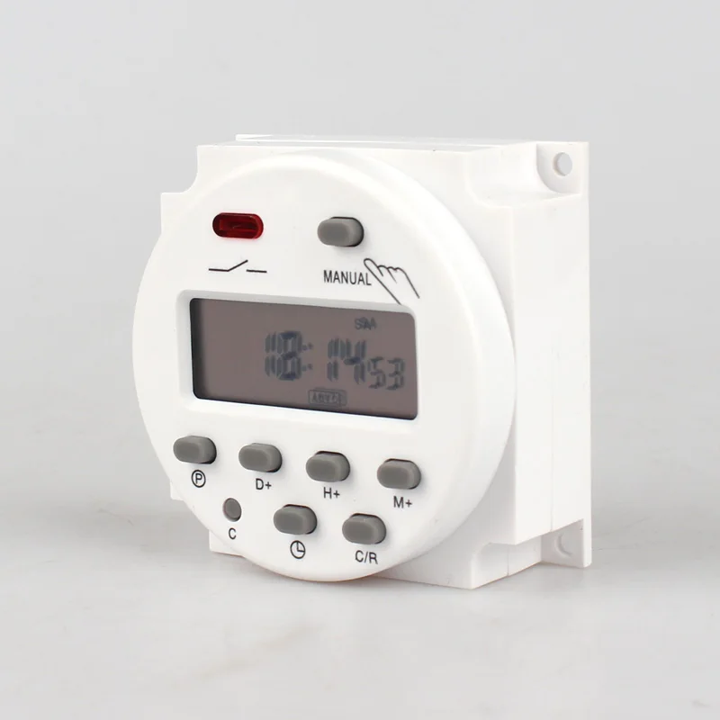 Customization CN101A AC Timer Switch 220V 12V 24V Digital Time Control ...