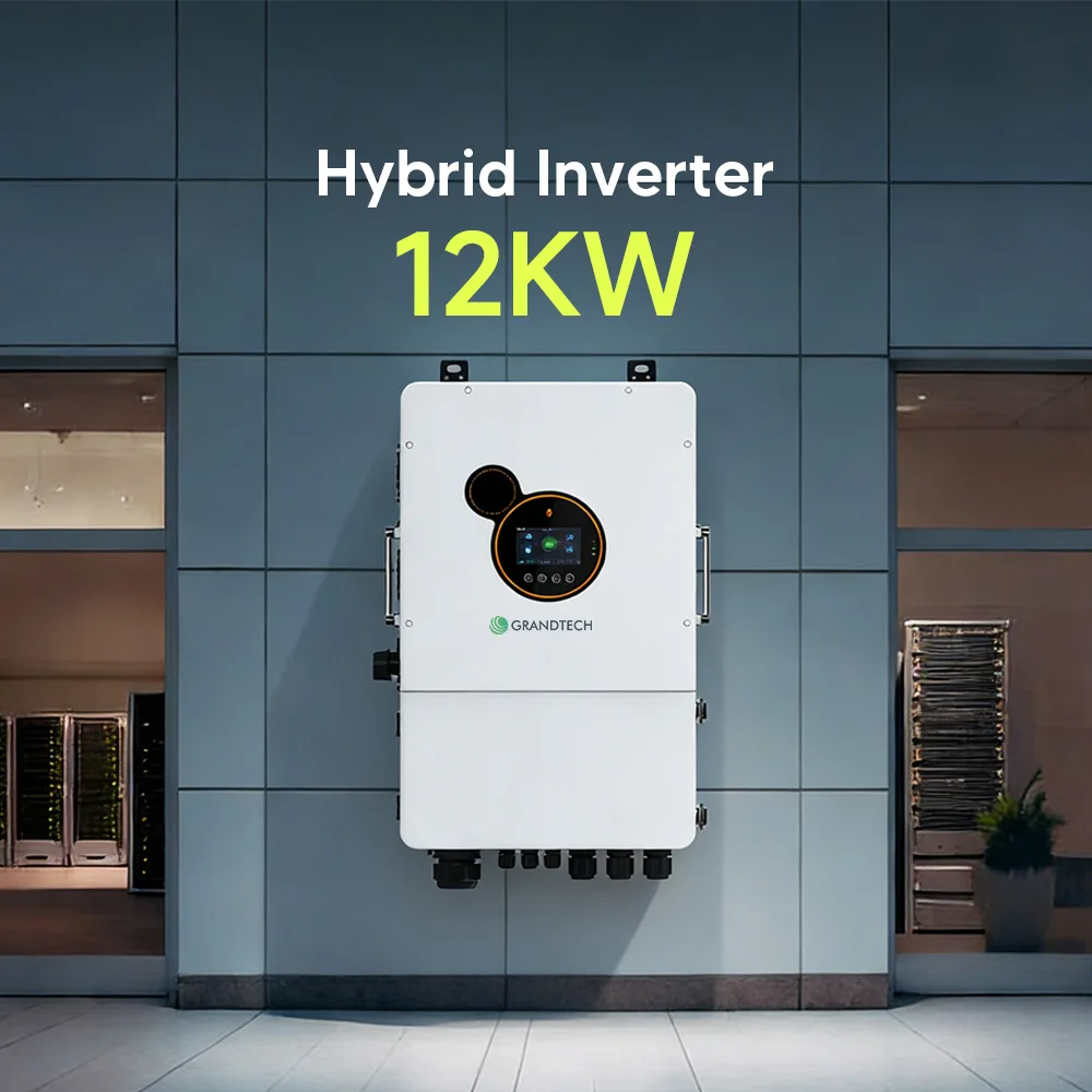 invertor monofazat/bifazat (SPLIT Phase) de 12 kW, pentru rețea și fără rețea, cu undă sinusoidală pură, 12.000 W, convertizoare, 12 kVA, 48 V, invertor hibrid solar cu două reglatoare MPPT integrate