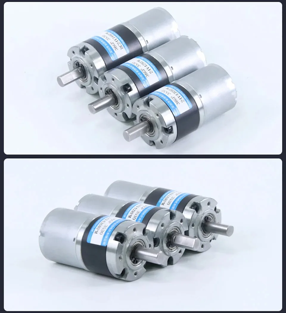 12v 24v 36mm DC Planetary Gear Motor Shaft Diameter 6mm/8mm 36GP-3530