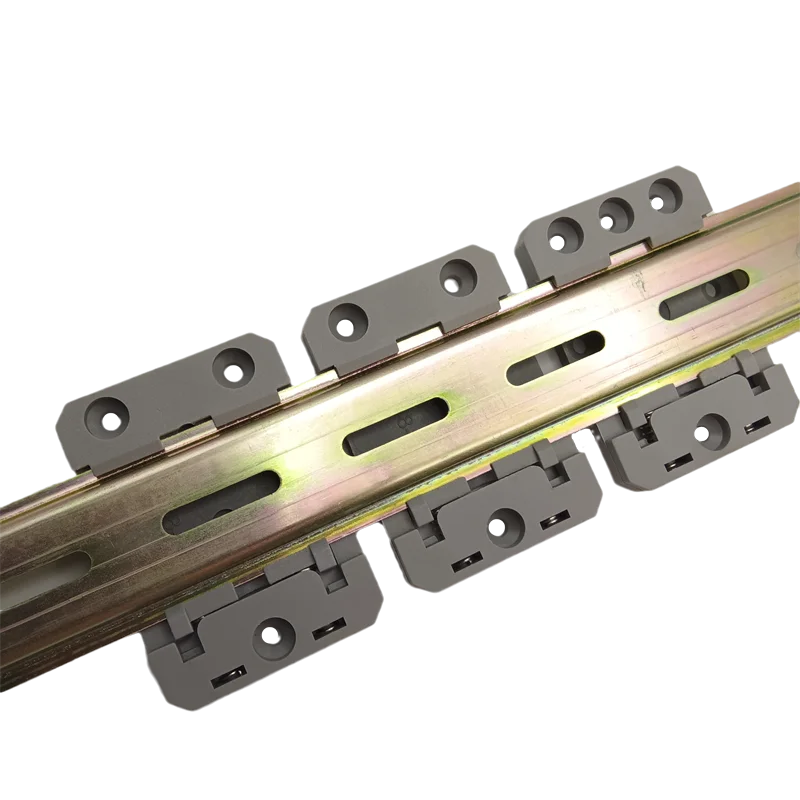 Aluminum Alloy Base Distribution Box Rail Buckle Mounting Bracket