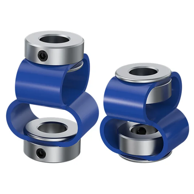 8-Shaped Figure-Eight Coupling Encoder for Servo Motor Screw Motor Flexible Elastic Connector Shaft