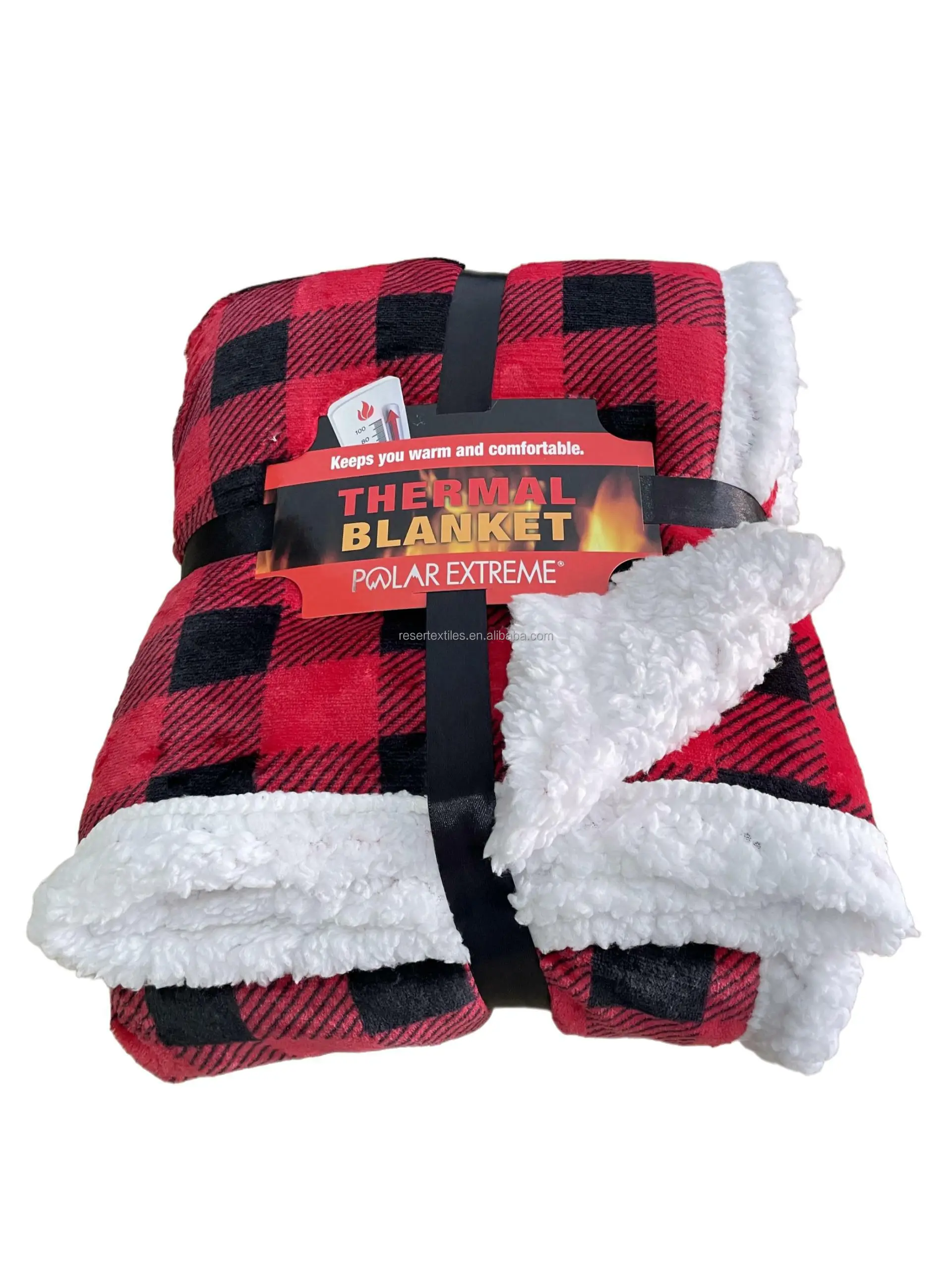 Scotticize 100% Polyester Reversible Flannel Blanket Soft Cozy Sherpa Plaid Microfiber Throw Hoodie Wearable Blanket