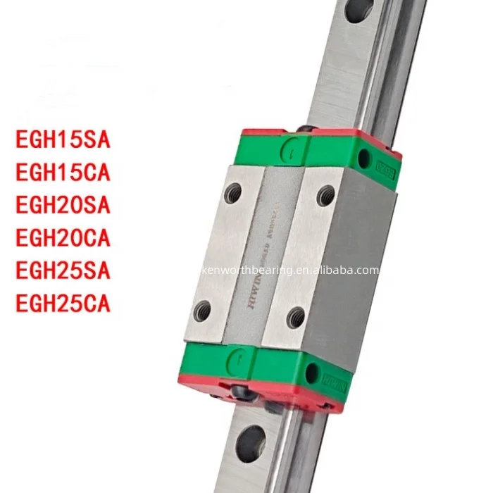 Original HIWIN  Linear Guide Rail EG15 EG20 EG25 EG30 EG35 Linear Slider Block