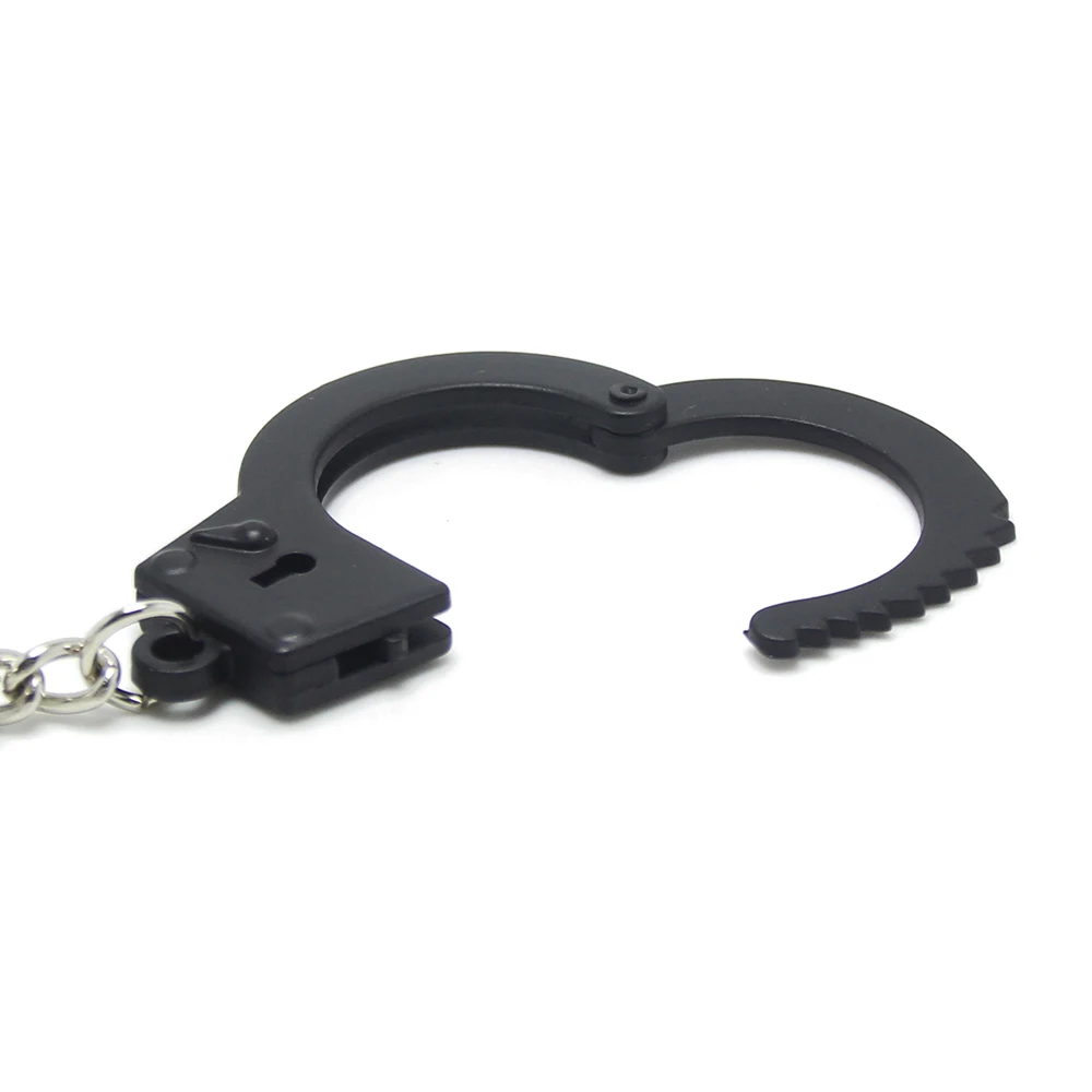 Handcuffs Key Chain EDC Handcuffs Keychain - Stress Relief & Fashion Accessory