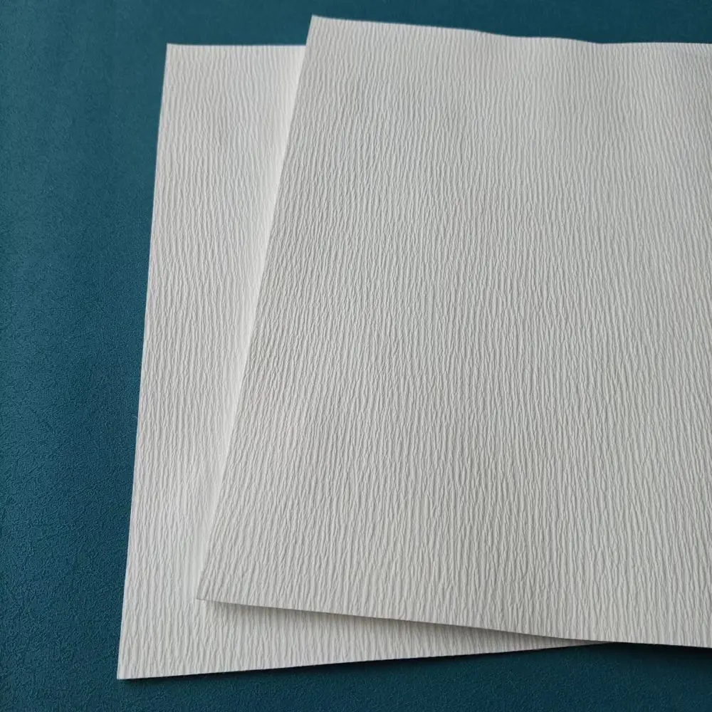 Vegetable Oil Filter Crape Paper Roll Wood Pulp Oil Winkle Filter Paper