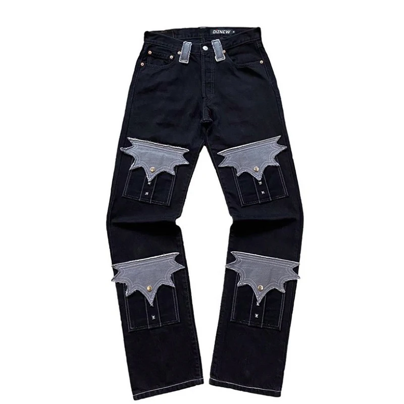 DiZNEW Factory Wholesale Custom High Quality Multi Pocket Stylish Jeans Pant For Men Jeans Pants For Men New Fashion