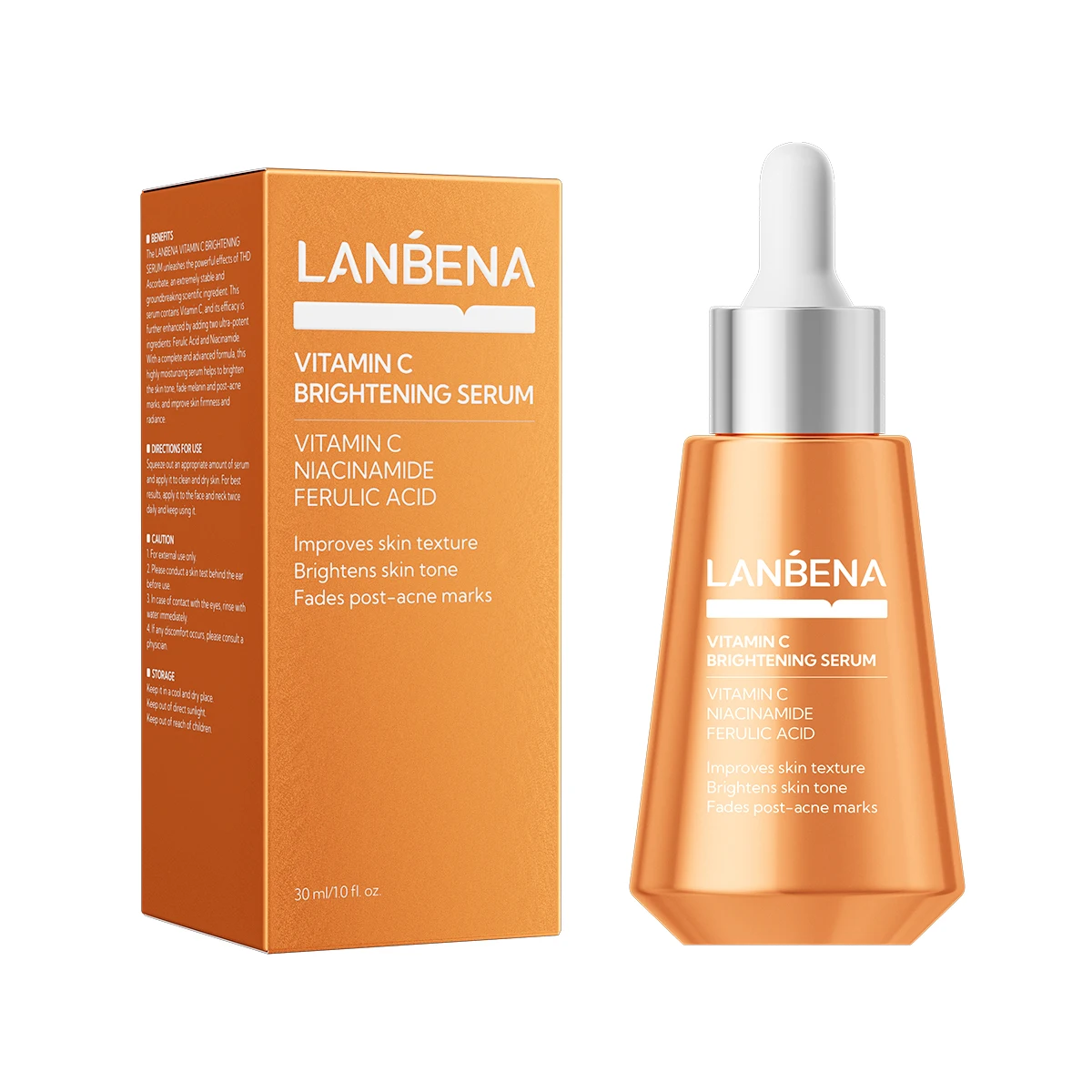 Lanbena New Arrival VC Brightening Serum 30ML Lightening Face Care Skin Serum
