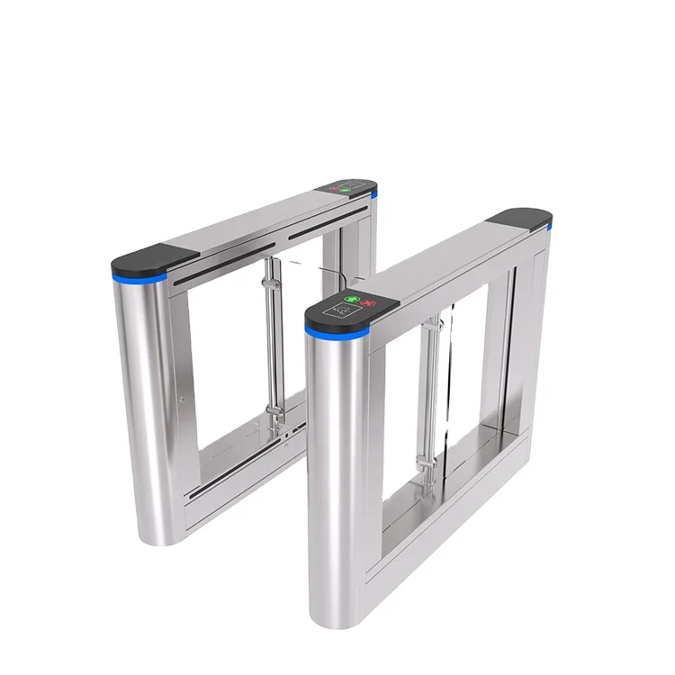 High Quality Security RFID Swing Barrier Turnstile Gate with Counter Access Control System For People
