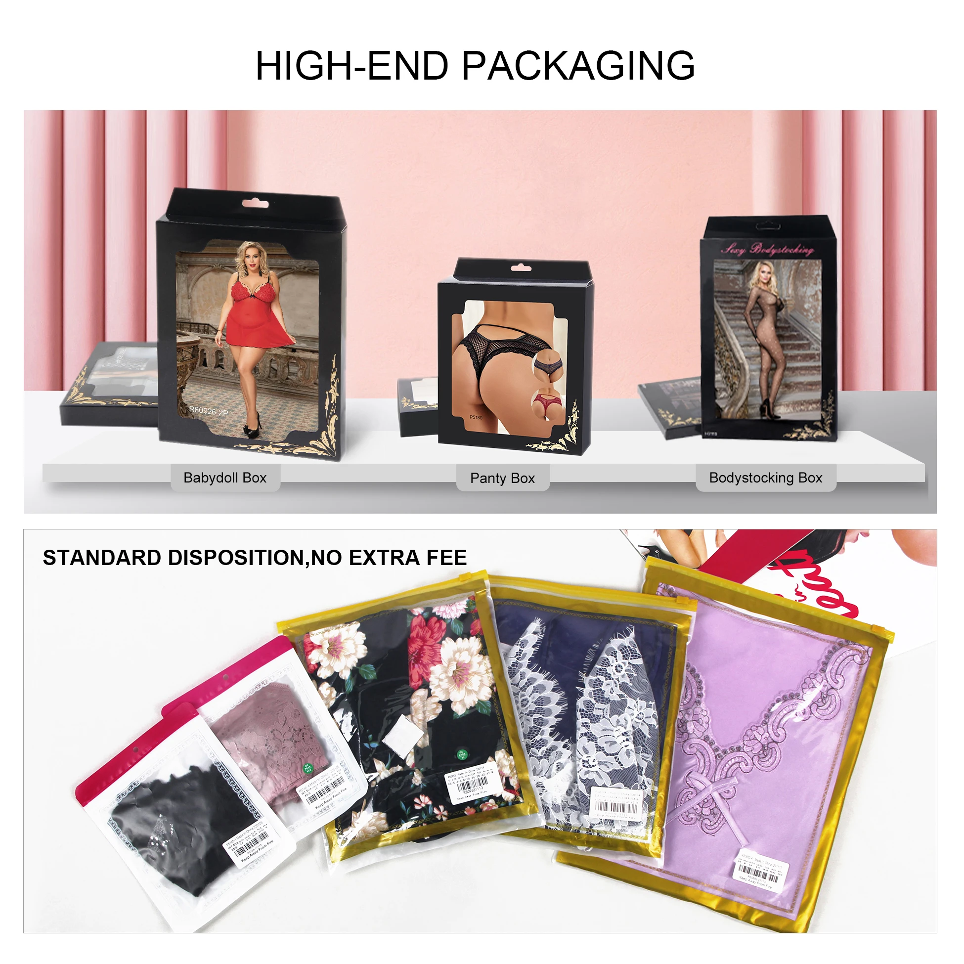 Wholesale Red Lace Sexy Lingerie Floral Dresses Baby Doll Women Night Dress Sleep Wear Pajama Set Babydoll