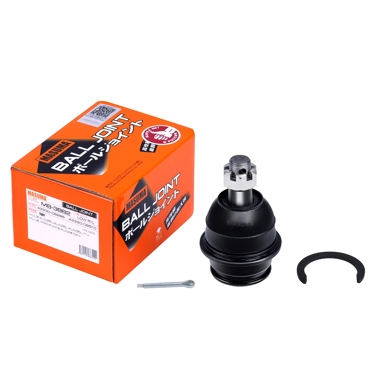 ましゅ Lower Ball Joint For Toyota Mark 2 GX90 1992-1996 43340